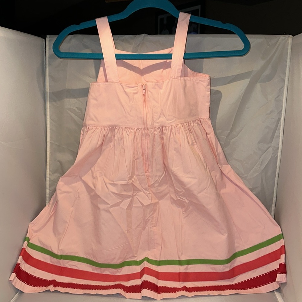 Pink dress with ribbon accents. Classic style. Gymboree size 8. - Picture 4 of 5